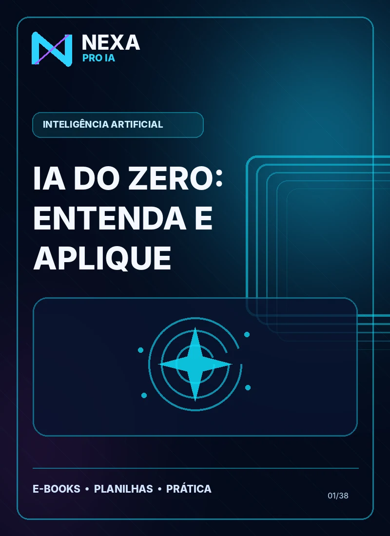 Capa do guia de inteligência artificial NEXA PRO IA