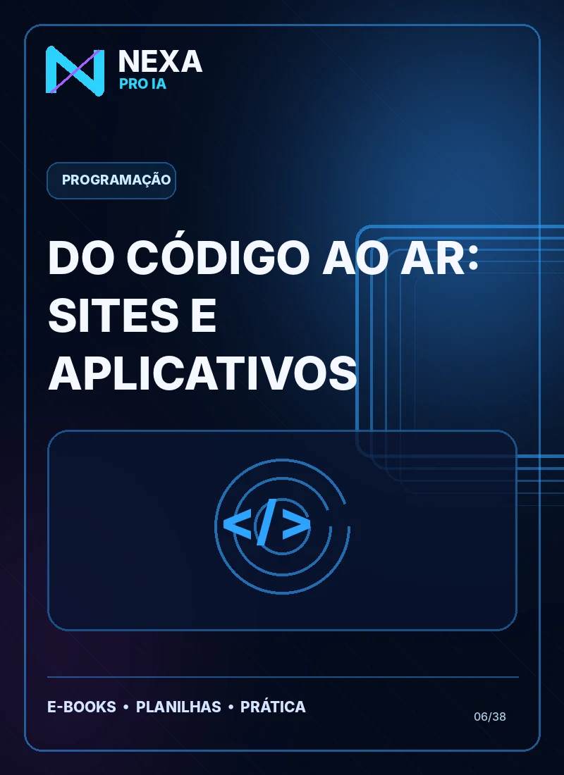 Capa de Do Código ao Ar: Sites e Aplicativos