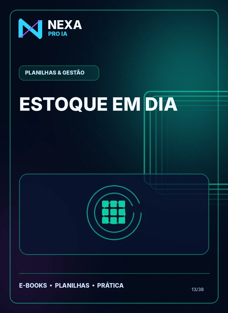 Capa de Estoque em Dia