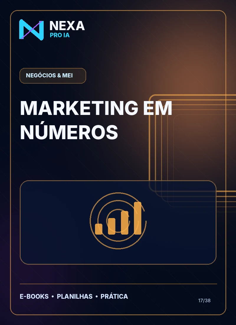 Capa de Marketing em Números