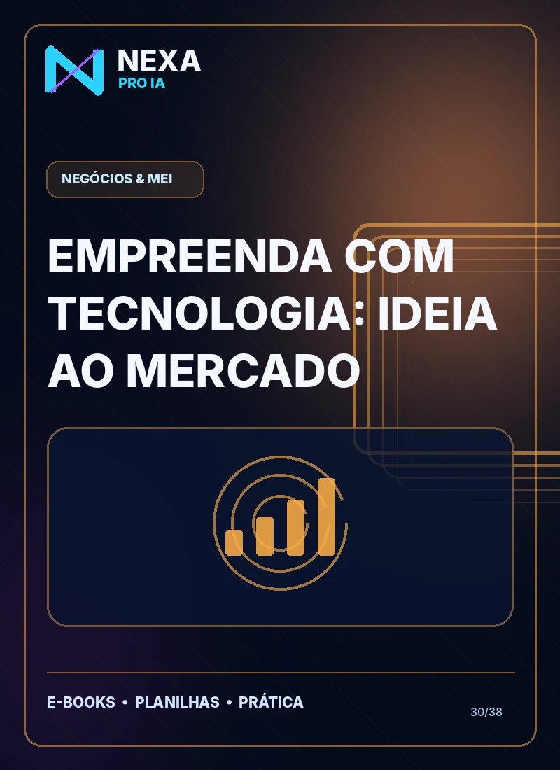 Capa de Empreenda com Tecnologia: Ideia ao Mercado