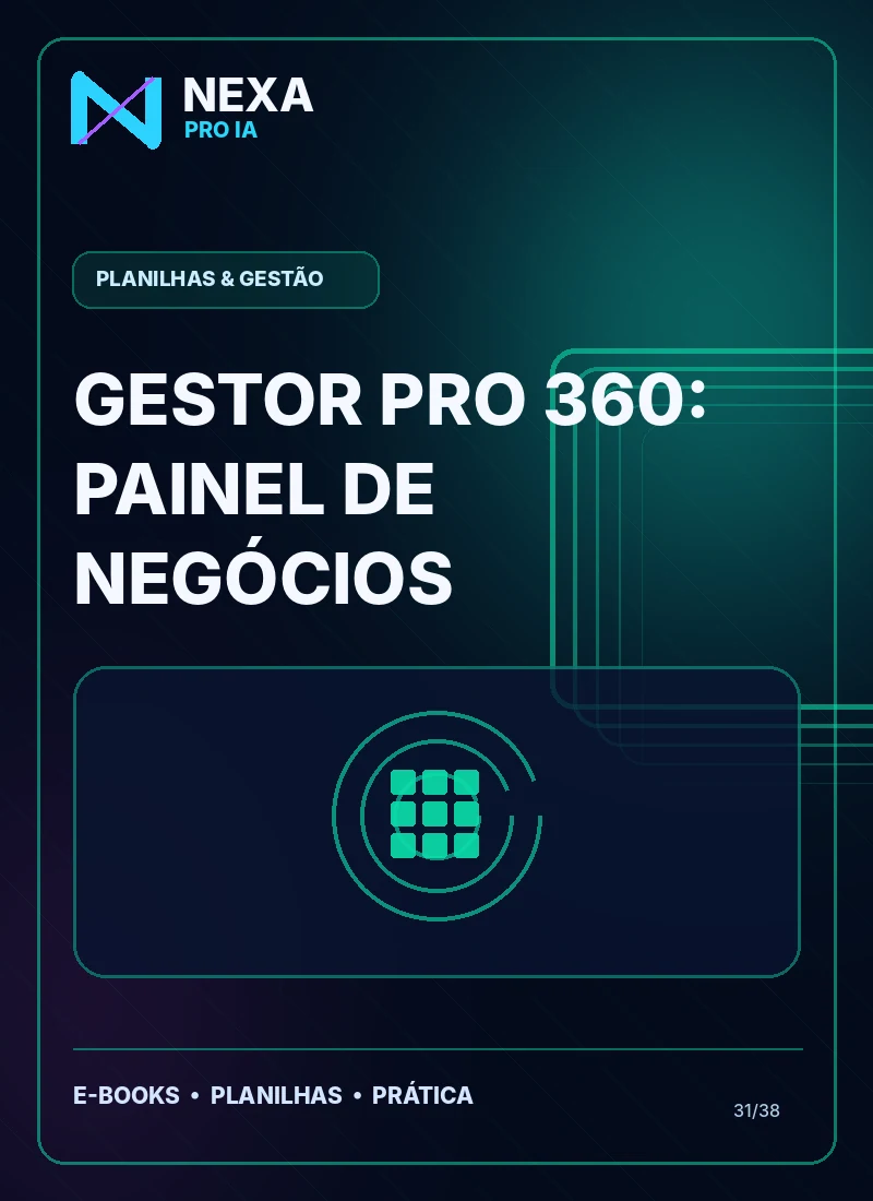 Capa de Gestor Pro 360: Painel de Negócios